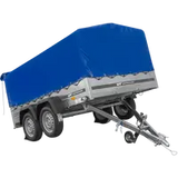 UNITRAILER GARDEN 265/2 KIPP Doppelachsanhänger: Robuster Kipp-Anhänger für PKW, 750kg ZGG