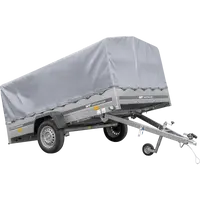 UNITRAILER GARDEN 265 KIPP Einachsanhänger: Geräumiger PKW-Anhänger mit Hochspriegel & Plane