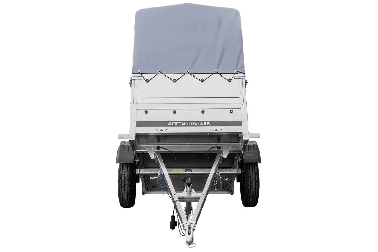 UNITRAILER Garden Trailer 150 KIPP: Ungebremster Anhänger mit Hochplane