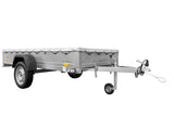 UNITRAILER Garden Trailer 264 KIPP: Robuster kippbarer PKW-Anhänger mit Flachplane