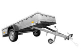 UNITRAILER Garden Trailer 264 KIPP: Robuster kippbarer PKW-Anhänger mit Flachplane