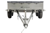 Robuster UNITRAILER Gartenanhänger 264/2 Kipp: Vielseitig, Stützrad, Plane & Planenträger